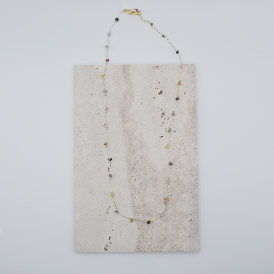 Collana Zaffiri Multi-color