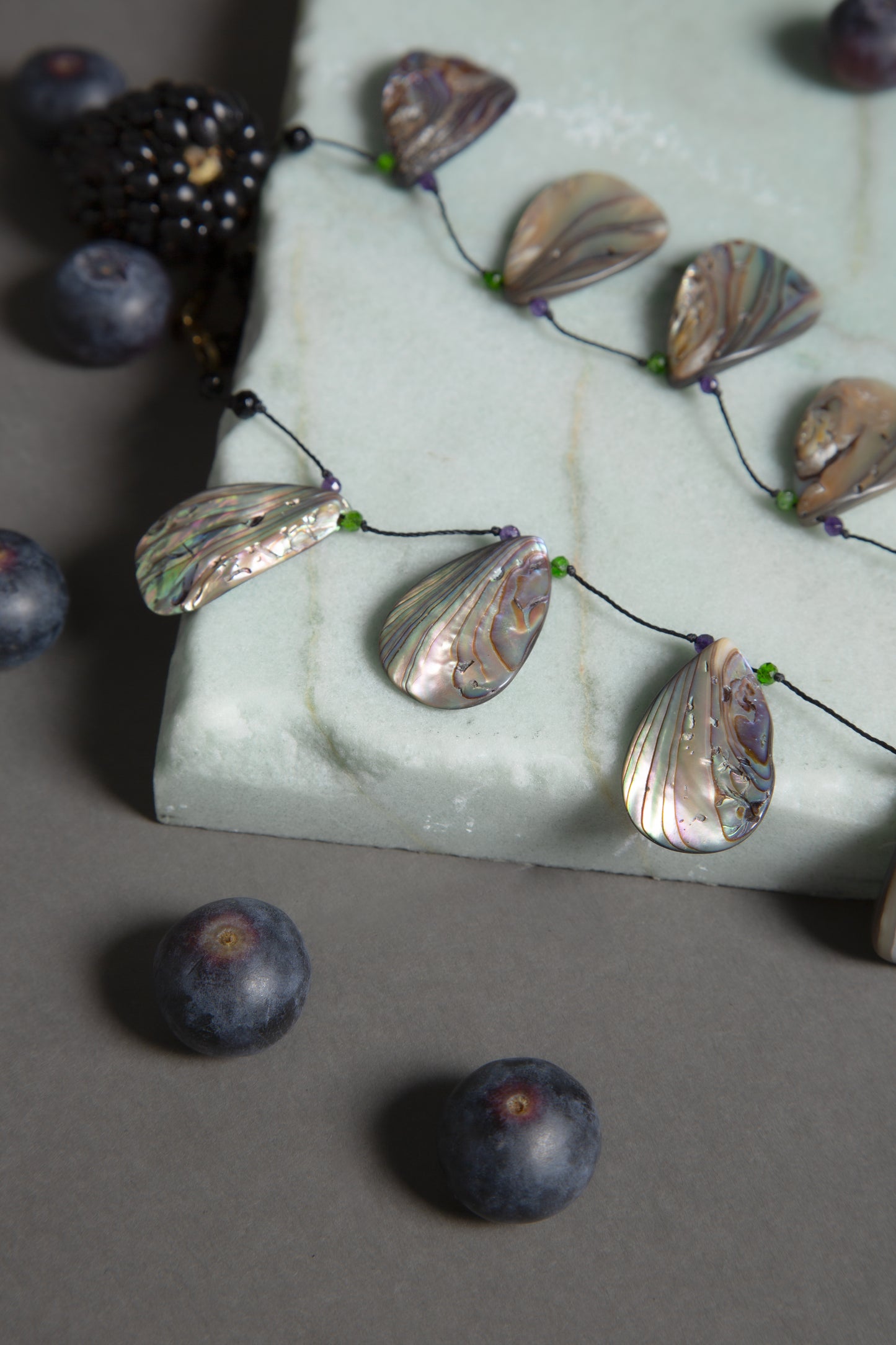 Collana Madreperla Nera