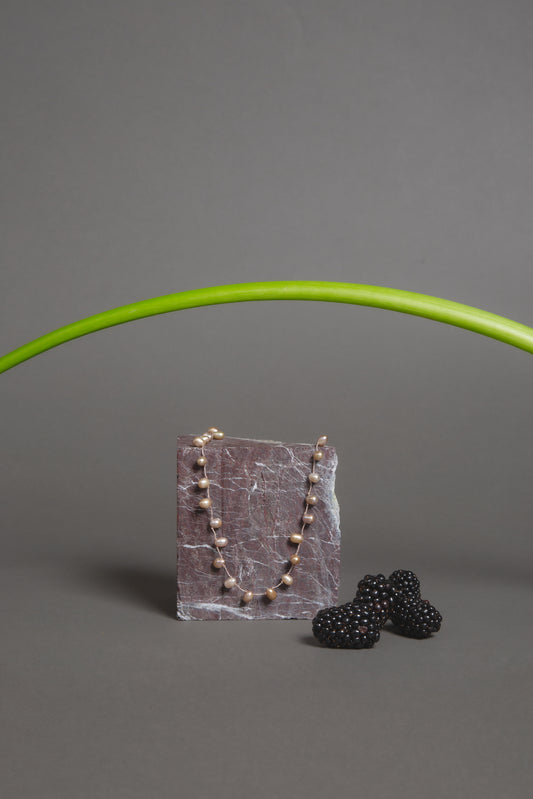 Collana di perle Rosa