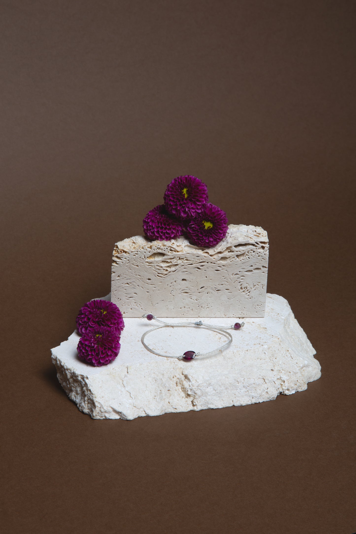 Braccialetto Granato Rodolite