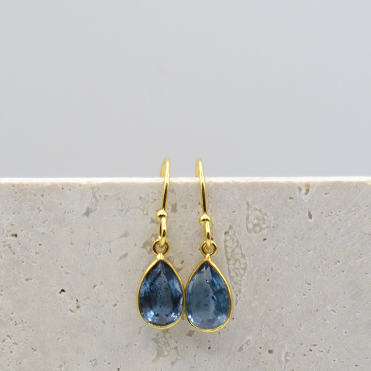 Orecchini Goccia Topazio