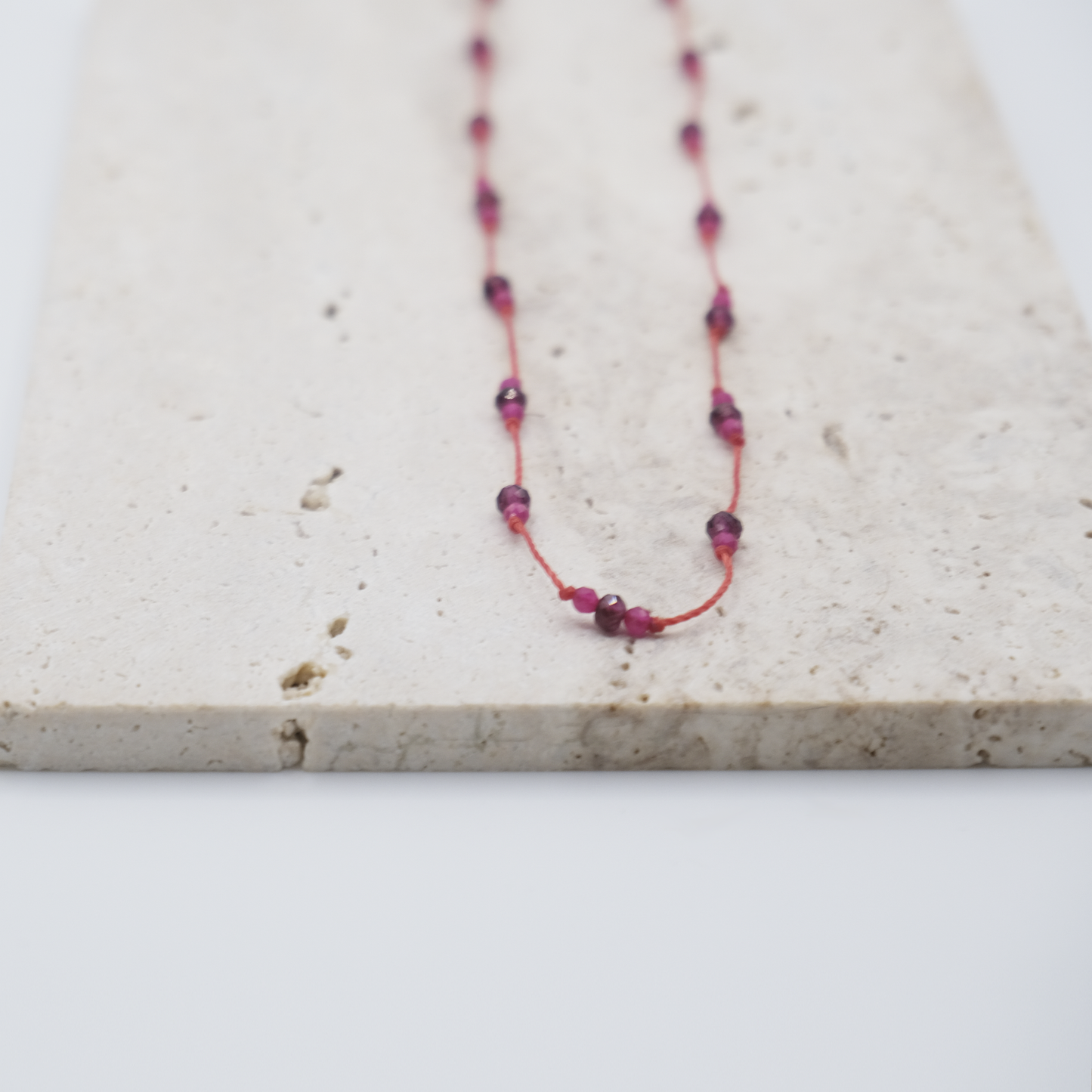 Collana Rubino & Granato