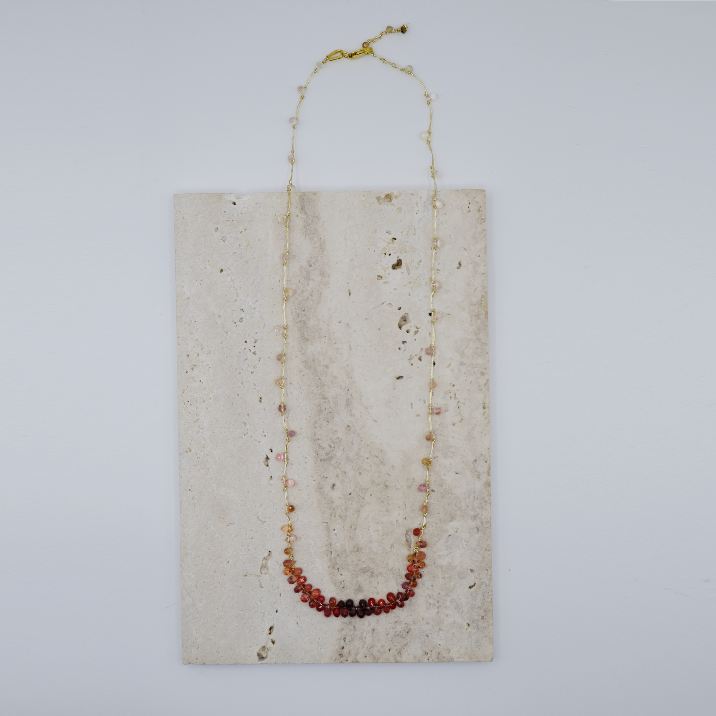 Collana Zaffiri Sfumata