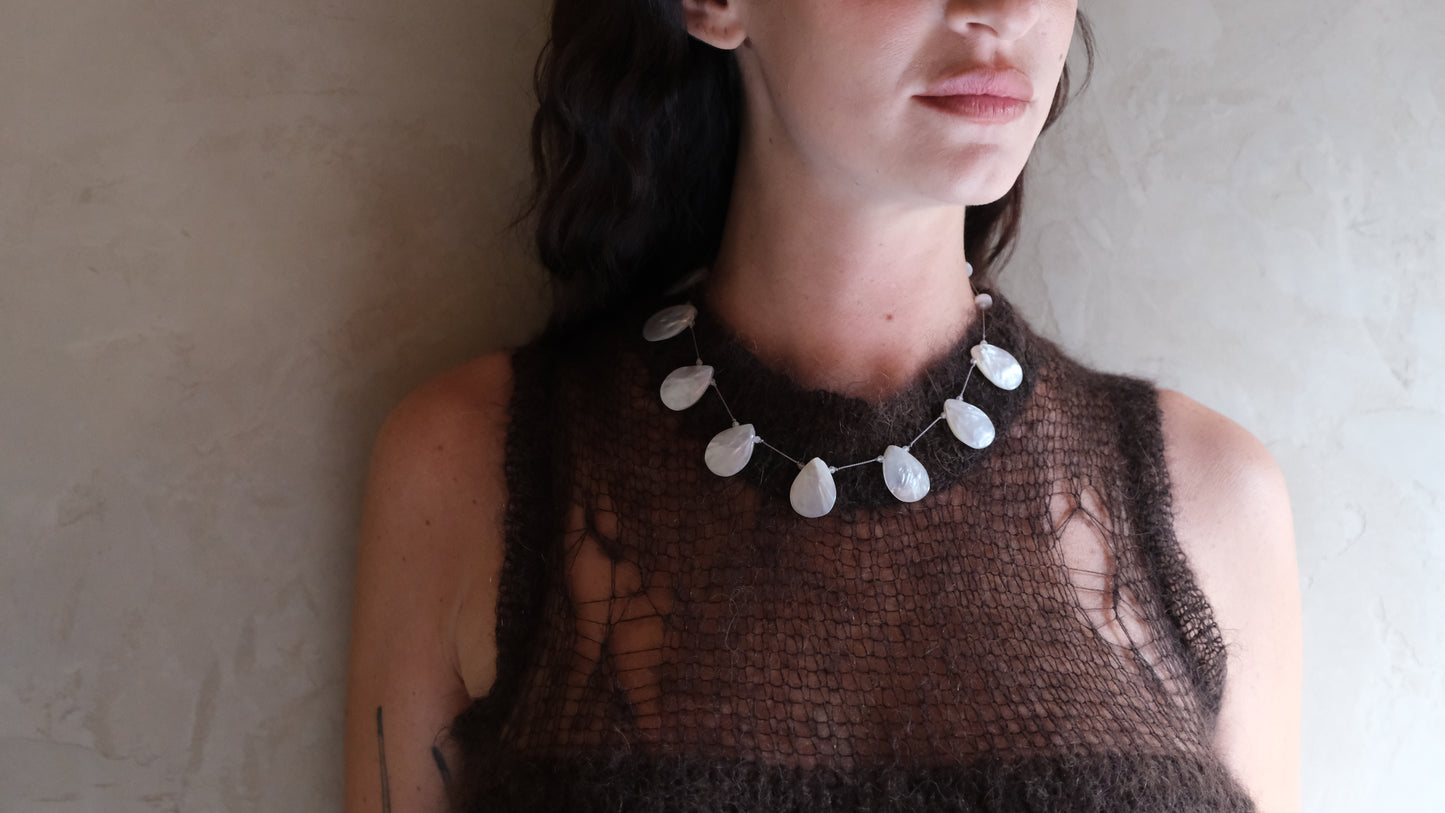 Collana di Madreperla Bianca