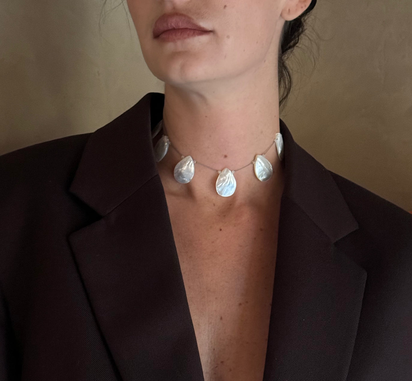 Collana di Madreperla Bianca