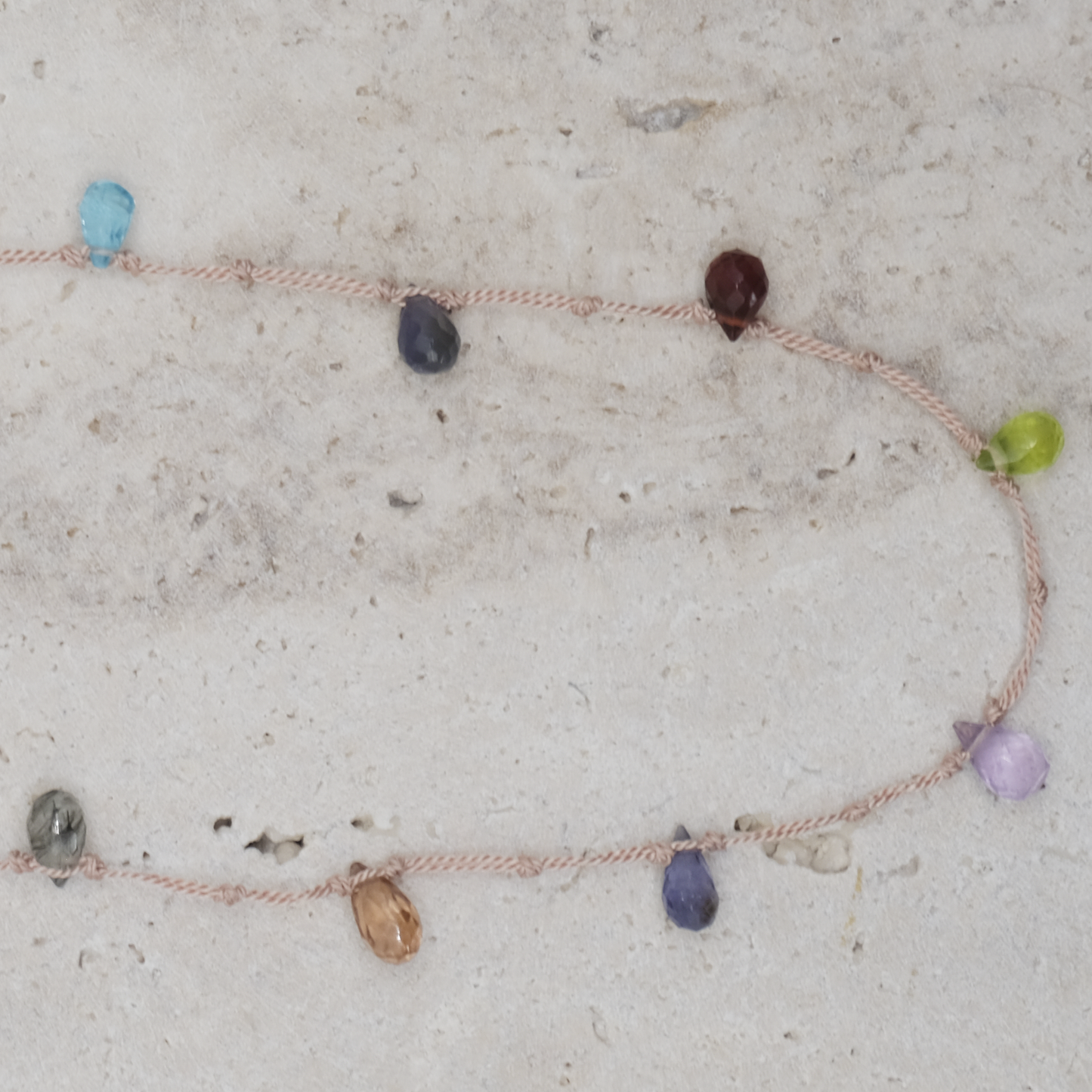 Collana Multicolor Gocce piccole