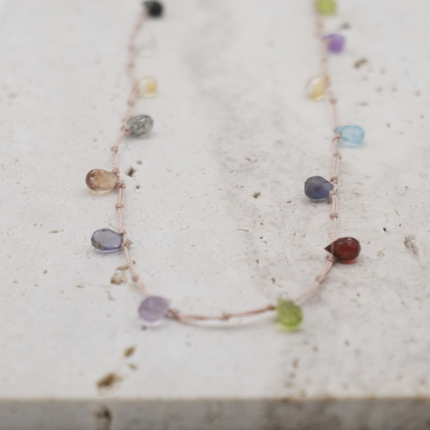 Collana Multicolor Gocce piccole