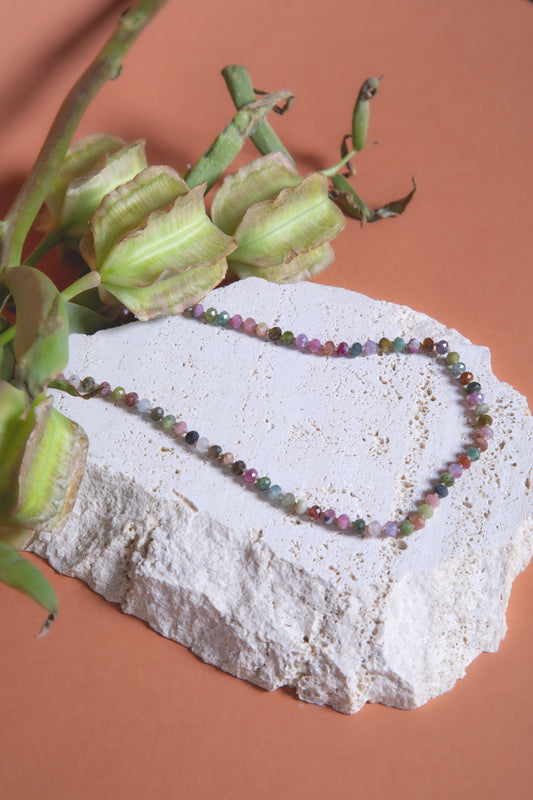 Collana Terra Tormalina Tonda