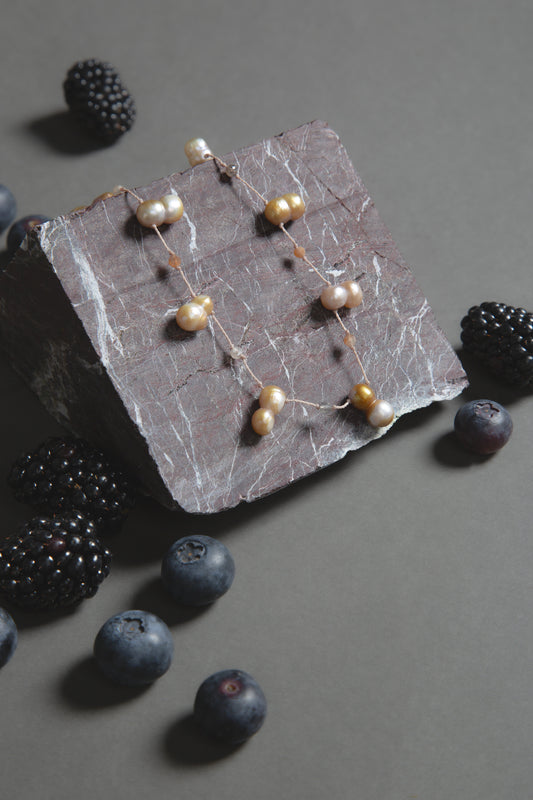 Collana di perle gemelle