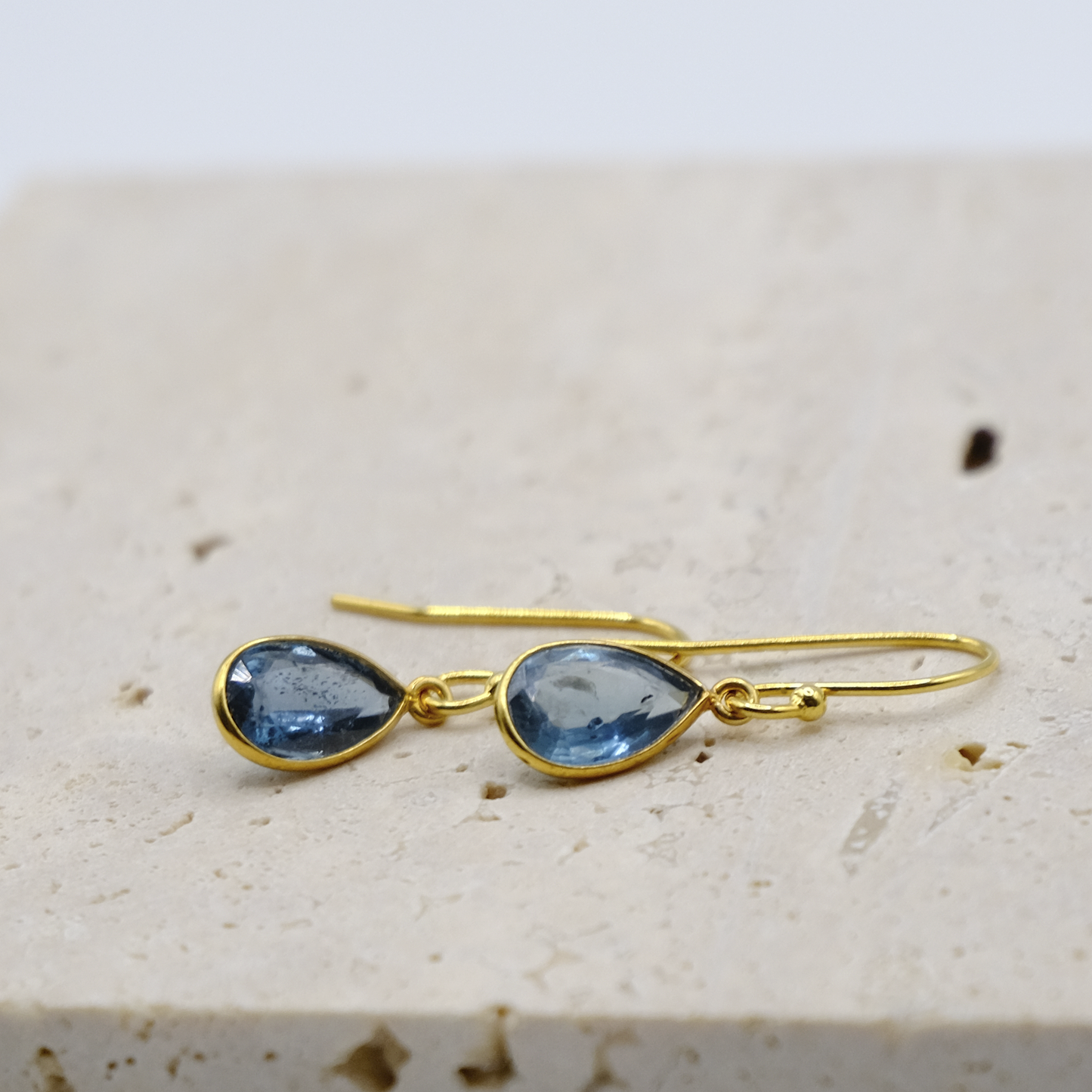 Orecchini Goccia Topazio