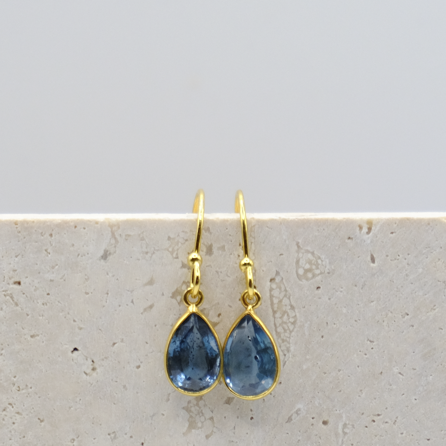 Orecchini Goccia Topazio